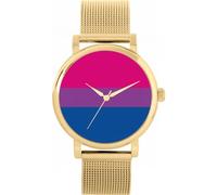 Toff London 38mm Pride Bisexual Flag Watch