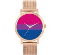 Toff London 38mm Pride Bisexual Flag Watch