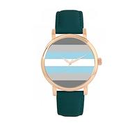 Toff London 38mm Pride Boy Demigender Flag Watch