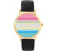 Toff London 38mm Pride Gender Questioning Flag Watch