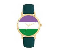 Toff London 38mm Pride Genderqueer Flag Watch