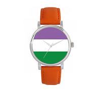 Toff London 38mm Pride Genderqueer Flag Watch