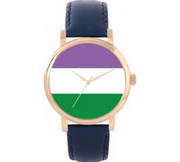 Toff London 38mm Pride Genderqueer Flag Watch