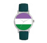 Toff London 38mm Pride Genderqueer Flag Watch