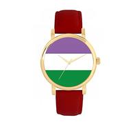 Toff London 38mm Pride Genderqueer Flag Watch