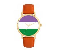 Toff London 38mm Pride Genderqueer Flag Watch