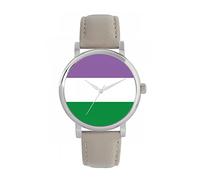 Toff London 38mm Pride Genderqueer Flag Watch