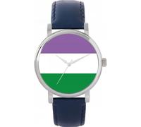 Toff London 38mm Pride Genderqueer Flag Watch