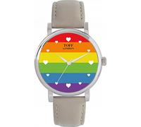 Toff London 38mm Pride Horizon Heart Batons Watch