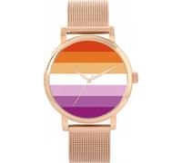 Toff London 38mm Pride Lesbian Flag Watch