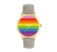 Toff London 38mm Pride Original Rainbow Pride Flag Watch