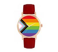 Toff London 38mm Pride Progress Flag Watch