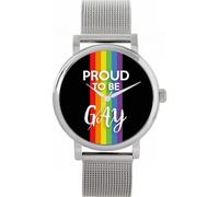 Toff London 38mm Pride Rainbow Linear Proud Watch