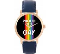 Toff London 38mm Pride Rainbow Linear Proud Watch