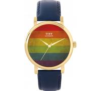 Toff London 38mm Pride Vintage Rainbow Watch