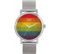 Toff London 38mm Pride Vintage Texture Rainbow Watch