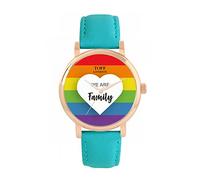 Toff London 38mm Pride We are Family Rainbow Watch