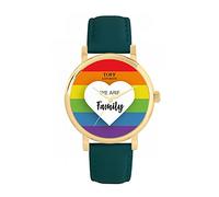 Toff London 38mm Pride We are Family Rainbow Watch