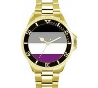 Toff London 42mm Pride Asexual Flag Watch
