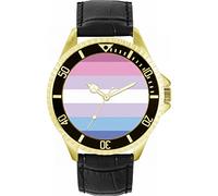 Toff London 42mm Pride Bigender Flag Watch