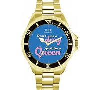 Toff London 42mm Pride Dont Be A Drag Be A Queen Watch