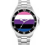 Toff London 42mm Pride Genderfluid Flag Watch