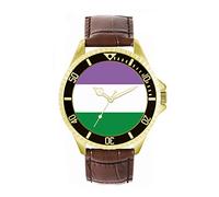 Toff London 42mm Pride Genderqueer Flag Watch