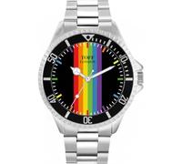 Toff London 42mm Pride Linear Rainbow Batons Watch