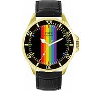 Toff London 42mm Pride Linear Rainbow Batons Watch
