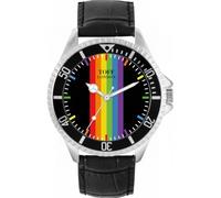 Toff London 42mm Pride Linear Rainbow Batons Watch