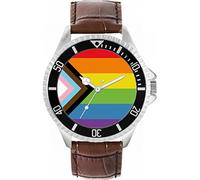 Toff London 42mm Pride Progress Flag Watch