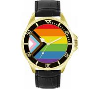 Toff London 42mm Pride Progress Flag Watch