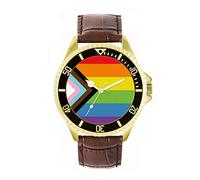 Toff London 42mm Pride Progress Flag Watch