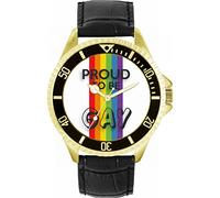 Toff London 42mm Pride Rainbow Linear Proud Watch