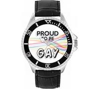 Toff London 42mm Pride Rainbow Ribbon Proud Watch