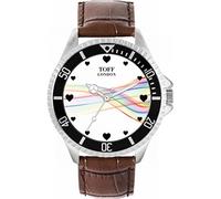 Toff London 42mm Pride Ribbon Heart Batons Watch