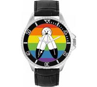 Toff London 42mm Pride Two Spirit Flag Watch