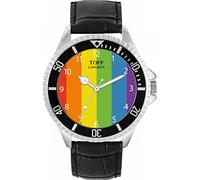 Toff London 42mm Pride Vertical Arabic Numbers Watch