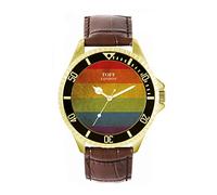 Toff London 42mm Pride Vintage Rainbow Watch