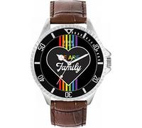 Toff London 42mm Pride We are Family Rainbow Watch