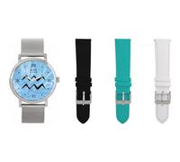 Toff London Aquarius Star Sign Gift Set for Women, Four Strap Options