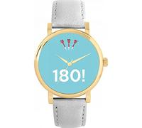 Toff London Blue 180 Darts Watch Ladies 38mm Case 3atm Water Resistant Custom Designed Quartz Movement Luxury Fashionable