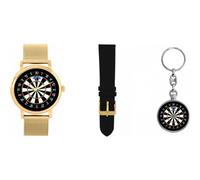 Toff London Blue Dartboard Gift Set with Keyring