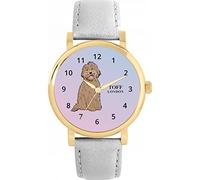 Toff London Brown Labradoodle Dog Watch
