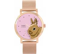 Toff London Brown Netherland Dwarf Rabbit Watch Ladies 38mm Case 3atm Water Resistant Custom Designed Quartz Movement Luxury Fashionable