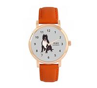 Toff London Brown Staffordshire Bull Terrier Dog Watch