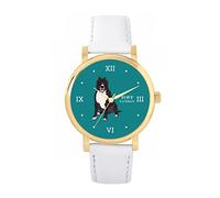Toff London Brown Staffordshire Bull Terrier Dog Watch