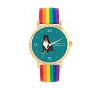 Toff London Brown Staffordshire Bull Terrier Dog Watch