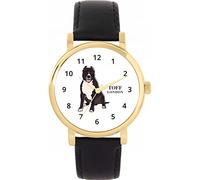 Toff London Brown Staffordshire Bull Terrier Dog Watch