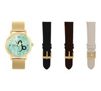 Toff London Capricorn Star Sign Gift Set for Women, Four Strap Options